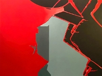Thomas Posthuma - Acryl op linnnen 100 x 120